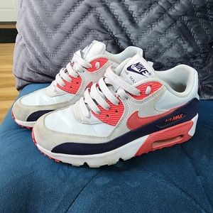Rare Nike Air Max 90 LTR GS in Platinum & Ember Glow'